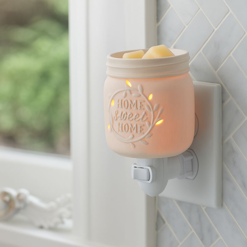 Mason Jar Pluggable Electric Warmer