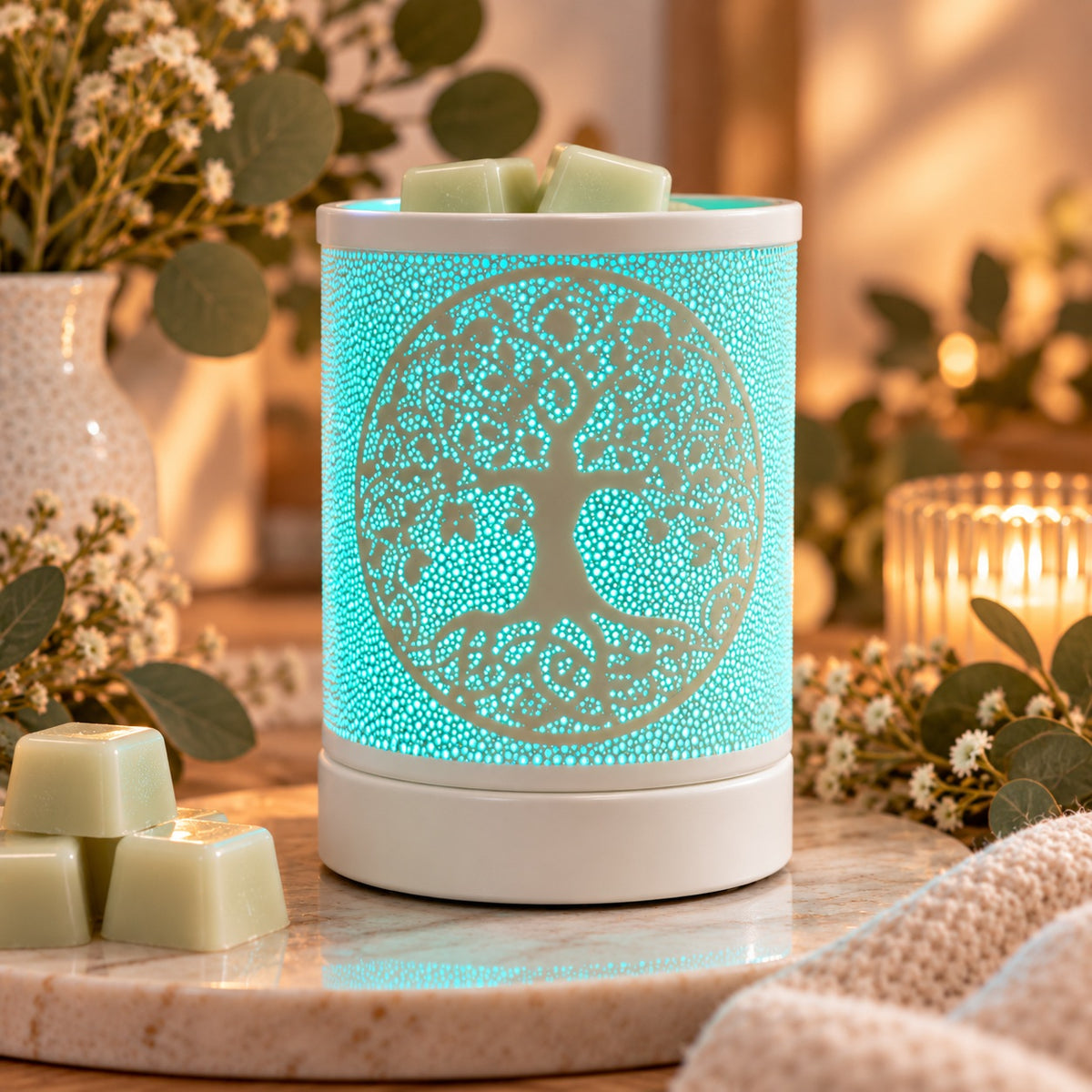Tree of Life Wax Melt Warmer | Electric Warmer