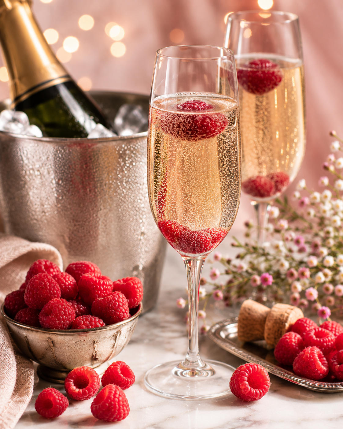 Champagne & Red Raspberries Wax Melts