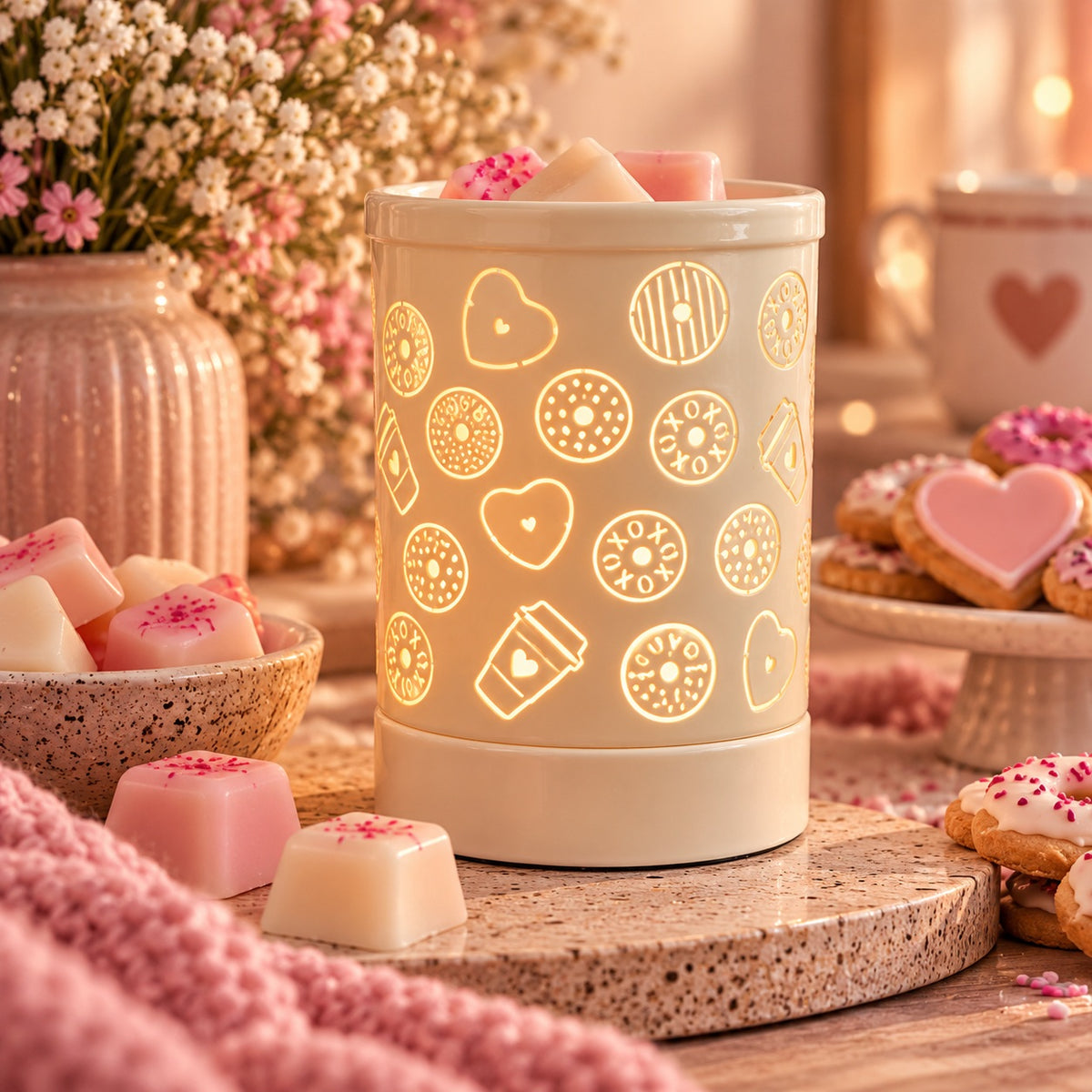 White Cafe Electric Warmer