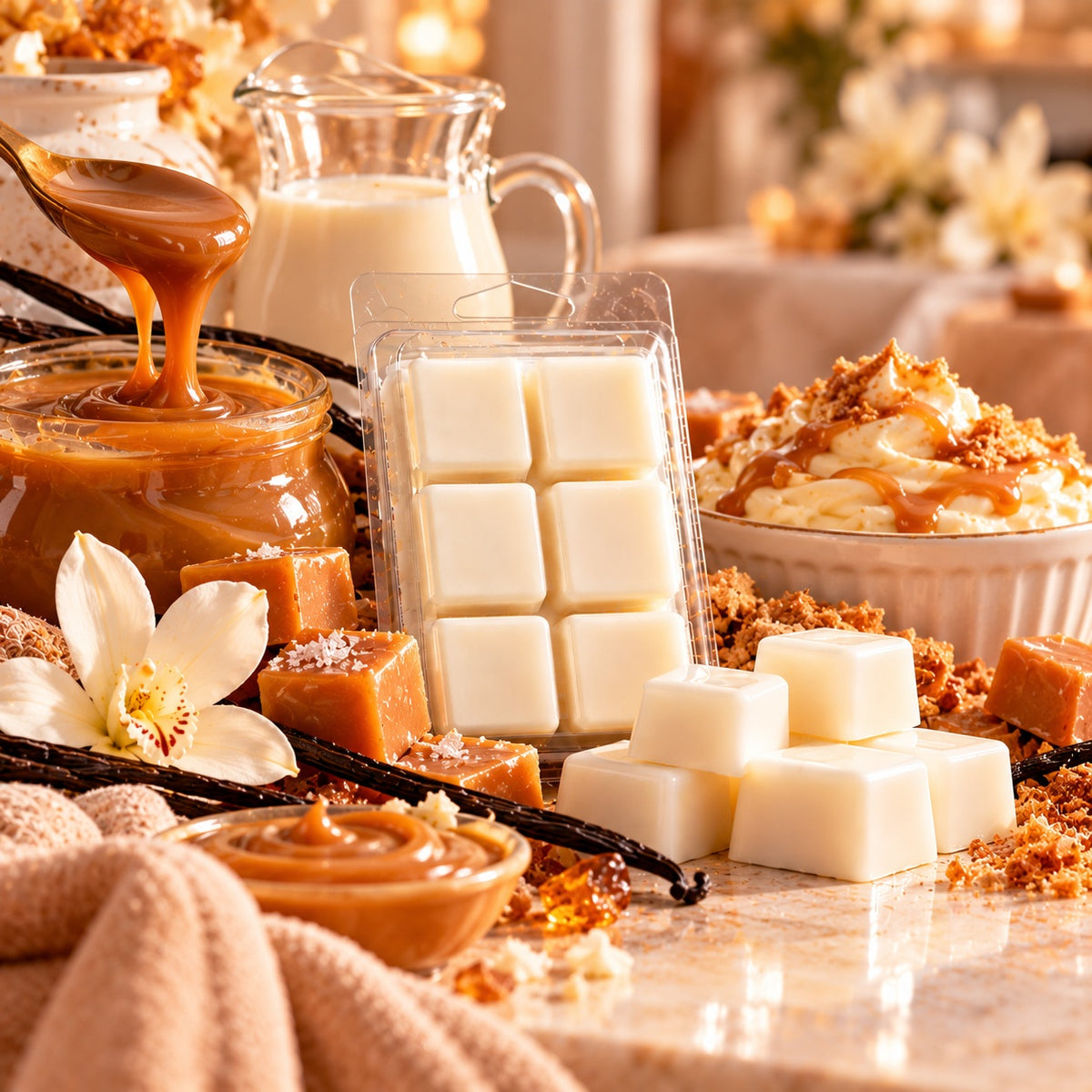 Dulce De Leche Inspired Wax Melts