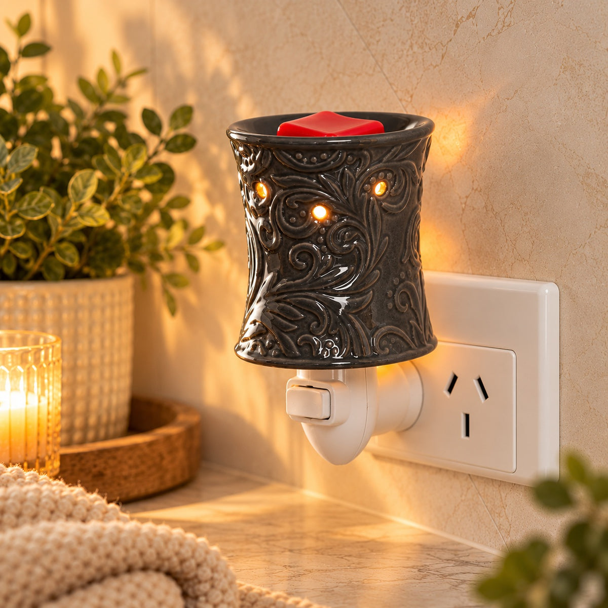 Rainstorm Pluggable Wax Melt Warmer | Electric Warmer