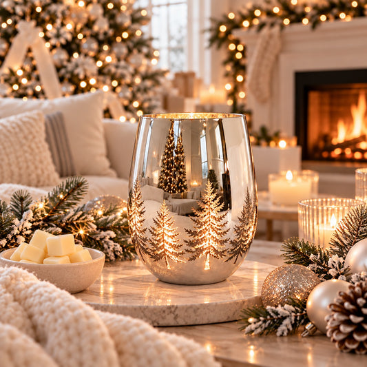 Frosted Silver Christmas Tree | 2026 Christmas Edition