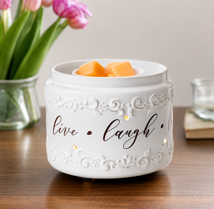Arbor Electric Warmer White Glass Melt