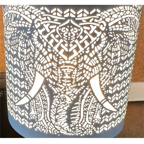 African Elephant Pluggable Warmer - White
