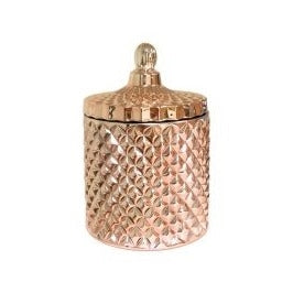 Small Luxe Candle - Rose Gold