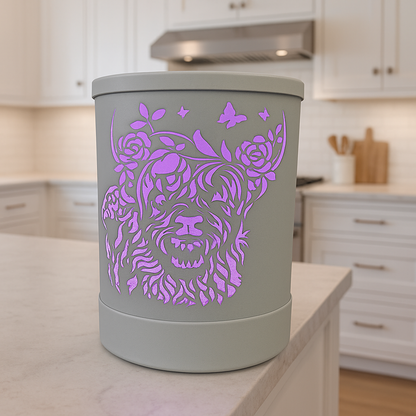 Daisy Cow Electric Warmer | Element - White