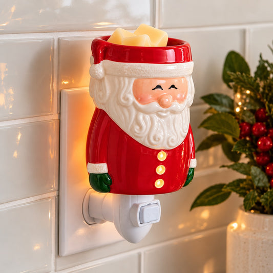 Santa Wax Melt Warmer | Pluggable Electric Warmer
