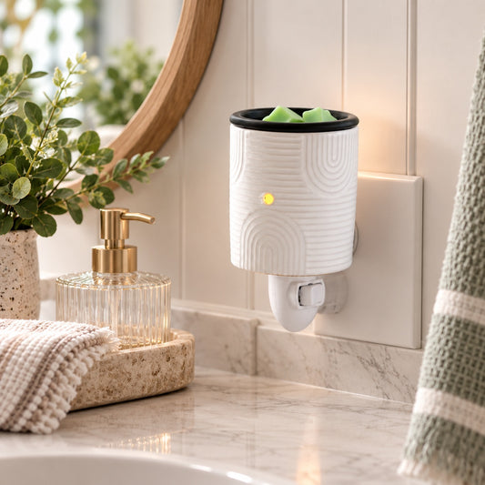 Arch Deco Wax Melt Warmer | Pluggable Electric Warmer
