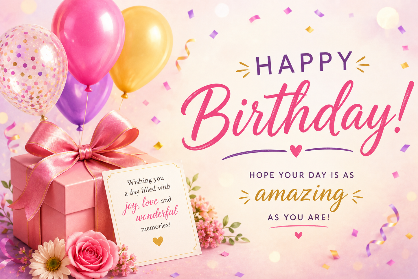 Happy Birthday Online Gift Card