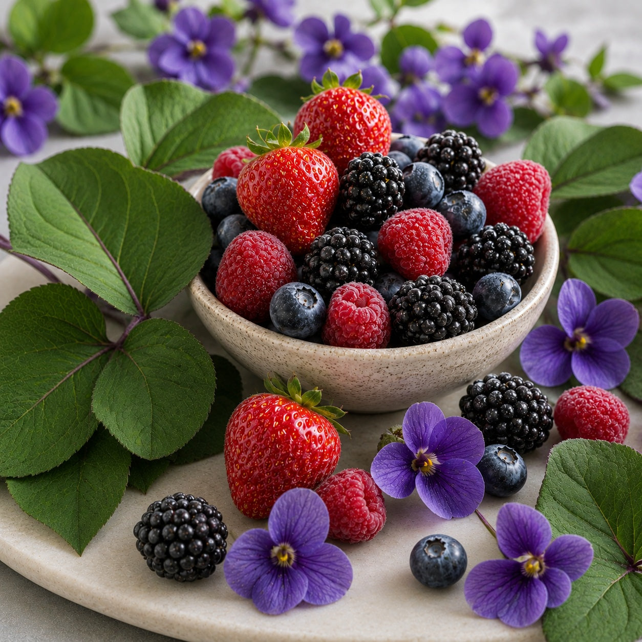 Frosted Berries & Violet Leaves Wax Melts