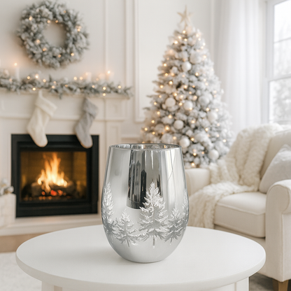Frosted Silver Christmas Tree (Pre-Order)