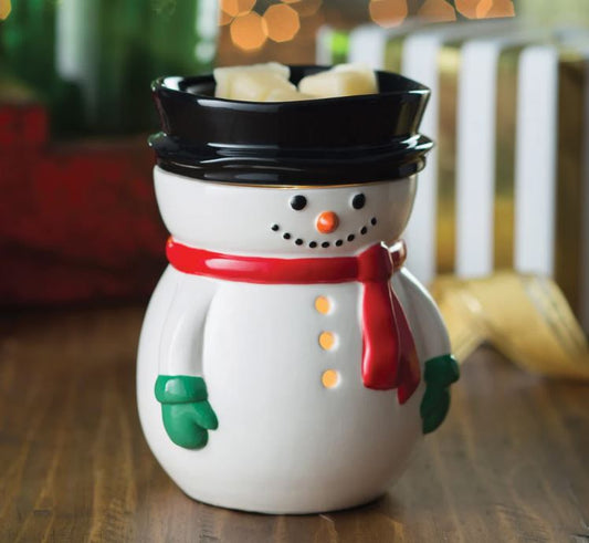 Snowman Christmas Electric Warmer - Globe