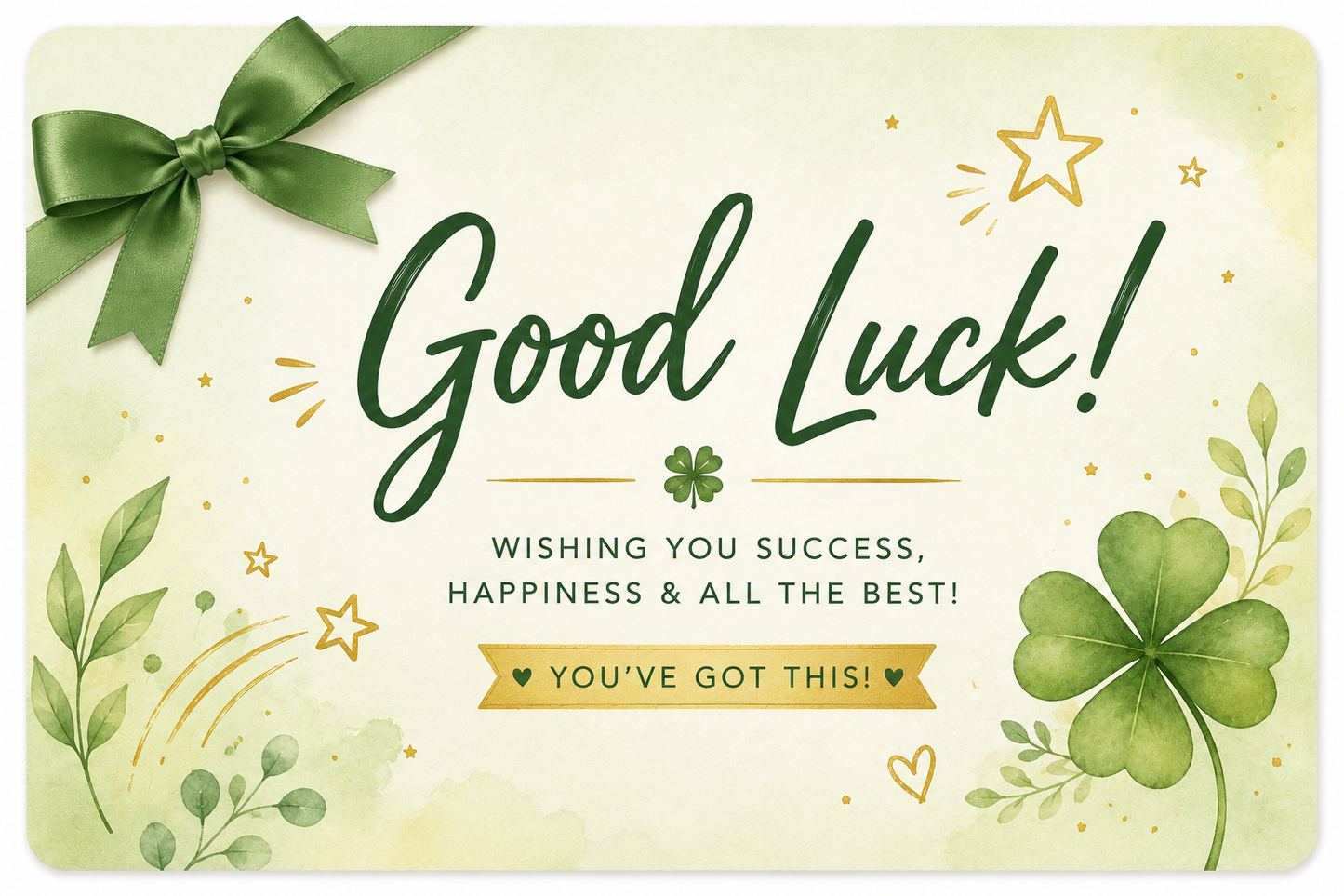 Good Luck Online Gift Card