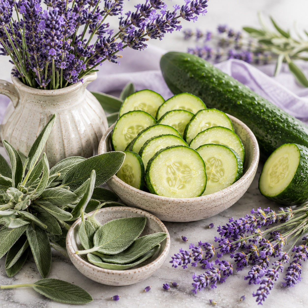 Lavender, Cucumber & Sage Wax Melts