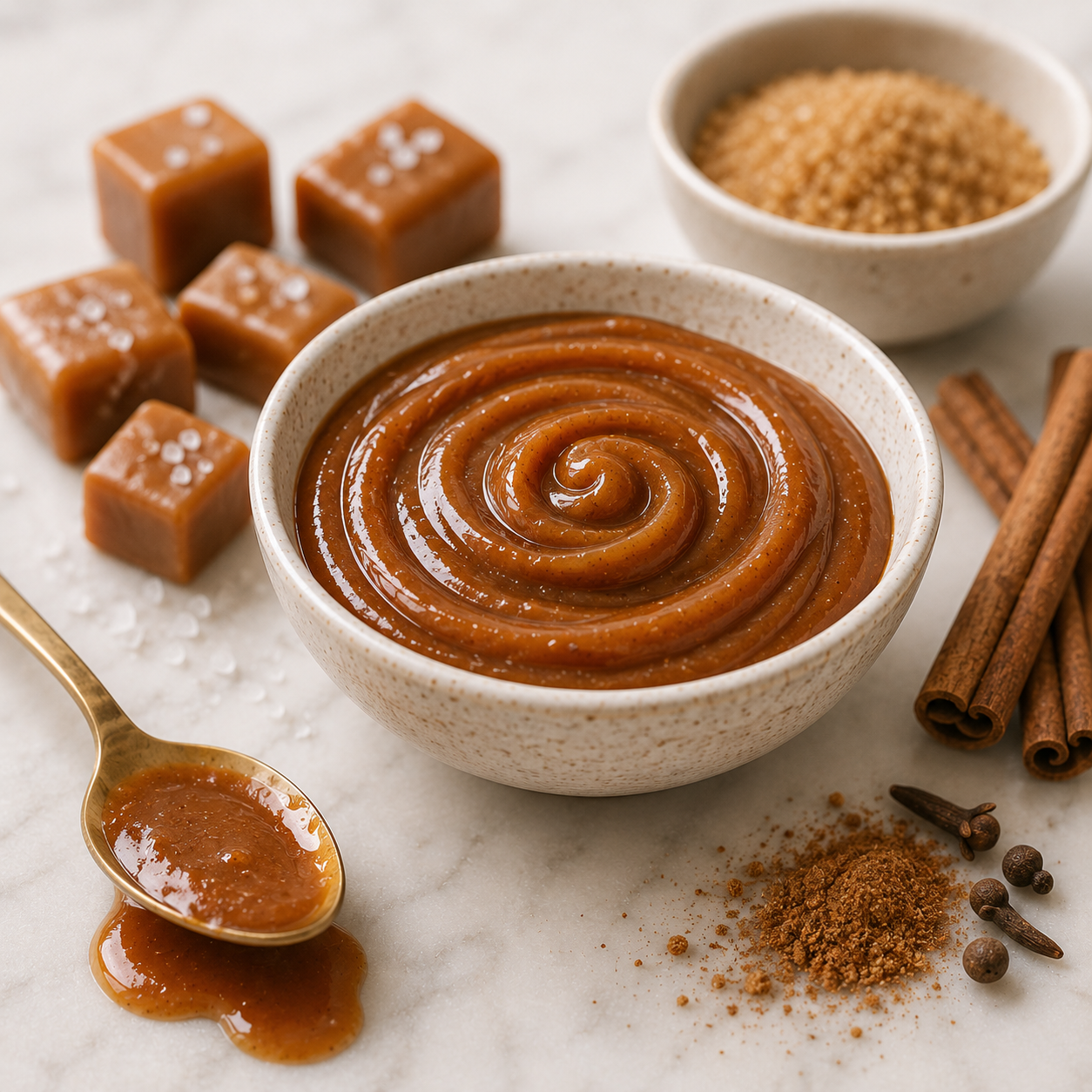 Spiced Caramel Swirl Wax Melts