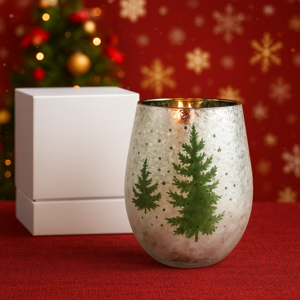 Green & Silver Christmas Tree