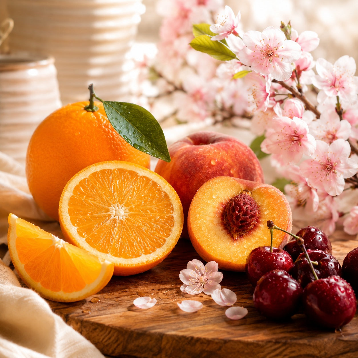 Orange & Peach Blossom Wax Melts