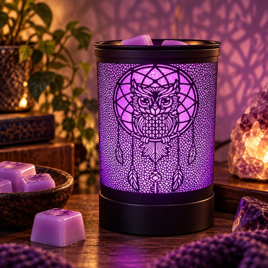 Owl Dreaming Electric Warmer | Black