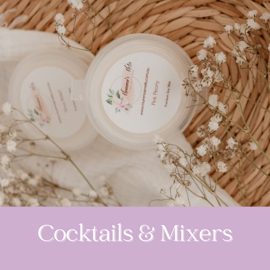 Scented Wax Melt Pods - Cocktails & Mixers
