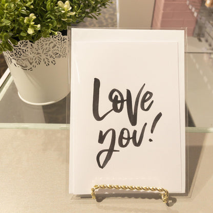 "Love You!" Greeting Cards