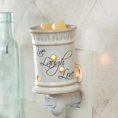Live Laugh Love Pluggable Electric Warmer